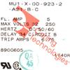 Carling Boat Circuit Breaker MU1-X-00-923-2-A21-B-C | 5A 32-250V view 4