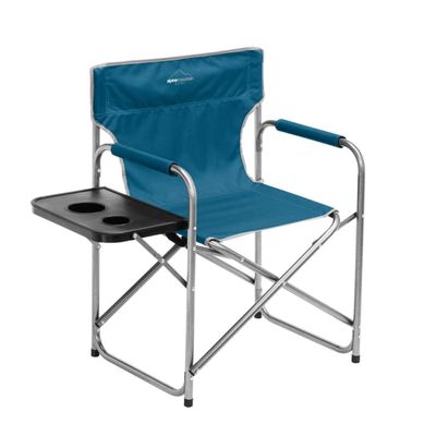 Alpine Mountain Gear Directors Chair w/Table - Blue