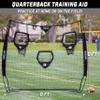 GoSports 8 x 8 ft Football Throwing Net - Black view 2