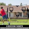 GoSports 8 x 8 ft Football Throwing Net - Black view 3