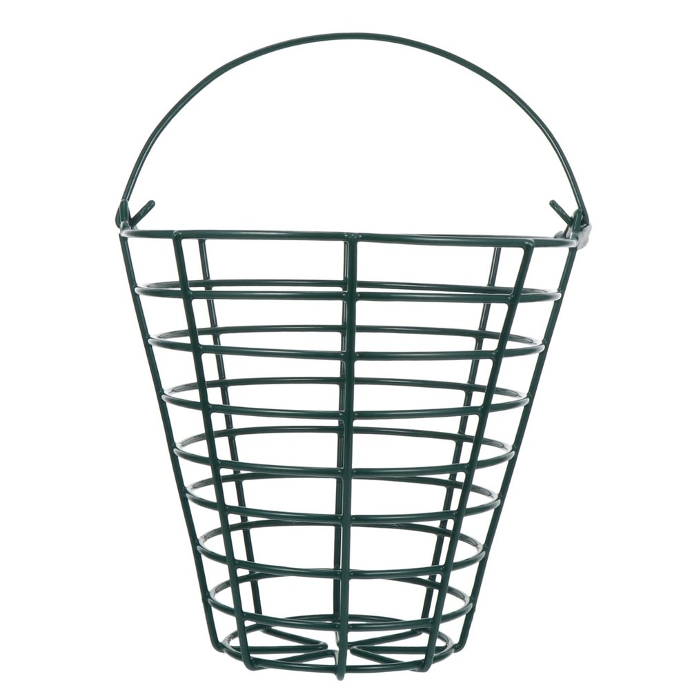 BESPORTBLE 1pc Stainless Steel Golf Storage Basket Outdoor Container for and Minimal Space Requirement Holds for Golf and Enthusiasts