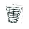 BESPORTBLE 1pc Stainless Steel Golf Storage Basket Outdoor Container for and Minimal Space Requirement Holds for Golf and Enthusiasts view 2