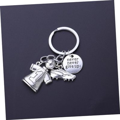 Milisten Football Theme Keychain Key Holder Creative Soccer Shoes Pendant for Backpacks Handbags and Cell Phones for Fans and Sports Enthusiasts