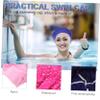 LIOOBO Comfortable Swimming Cap for Adults Large Size Swim Hat Easy to Wear for Daily Swimming view 2