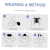 LIOOBO Comfortable Swimming Cap for Adults Large Size Swim Hat Easy to Wear for Daily Swimming view 4