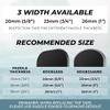 Pickleball Edge Guard Paddle Protection Woven for Durability (Small, Medium, & Large Sizes) view 3