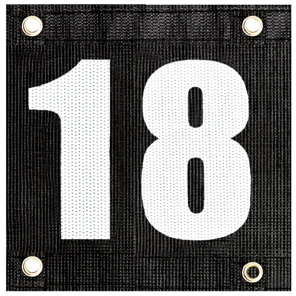 Tourna Court Numbers for Tennis or Pickleball, Numbers 1-24, Hang on Fence or Net