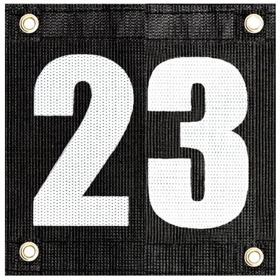 Tourna Court Numbers for Tennis or Pickleball, Numbers 1-24, Hang on Fence or Net