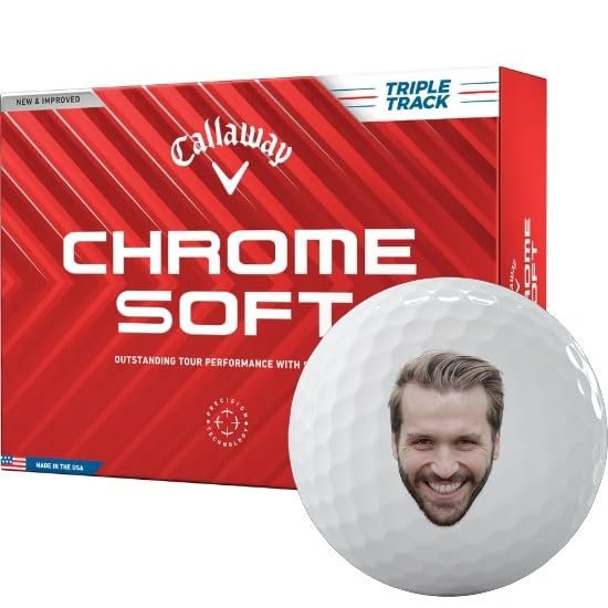 2024 Callaway Golf Chrome Soft Triple Track Photo Golf Ball