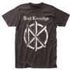 2Bhip Dead Kennedys Logo Men's Black Short Sleeve T-Shirt Punk Rock Music Vintage Style Graphic Tees, Black (Medium) view 1