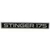 Lowe Boat Raised Emblem Decal 2368840 | Stinger 175 Black Sticker view 2