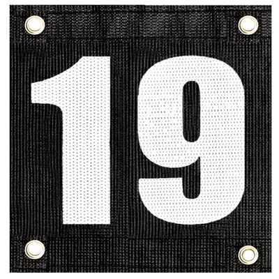 Tourna Court Numbers for Tennis or Pickleball, Numbers 1-24, Hang on Fence or Net