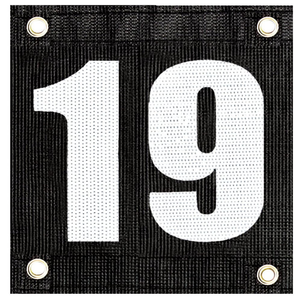 Tourna Court Numbers for Tennis or Pickleball, Numbers 1-24, Hang on Fence or Net