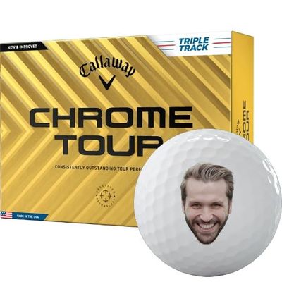 2024 Callaway Chrome Tour Triple Track Photo Golf Ball