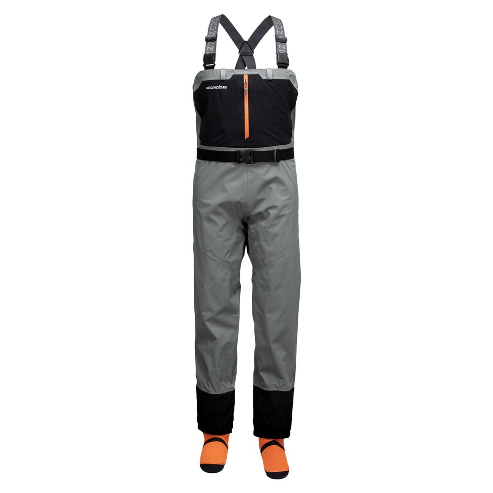 Grundns Men's Bedrock Stockingfoot Wader, Sagebrush, X-Large King (12-13)
