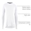 Carhartt Men's Midweight Cotton Rib Base Layer Crewneck, White, Large view 3