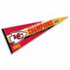 Chiefs Super Bowl 2024 Champions Full Size Large Pennant view 1