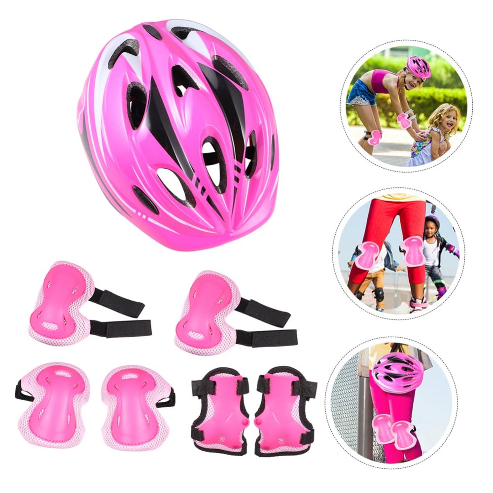 BESPORTBLE Professional Absorbent Elbow Kneecap Pads Skating Protective Gear Set for Boys Girls Adults