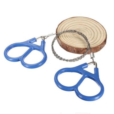 BESPORTBLE Mini Folding Saw Emergency Stainless Steel Wire Saw for Camping Hunting Tree Cutting