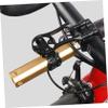 Sosoport Bike Computer Mount Stem Front Bike Computer Mount Adapter Sturdy Flashlight Compatibility view 3