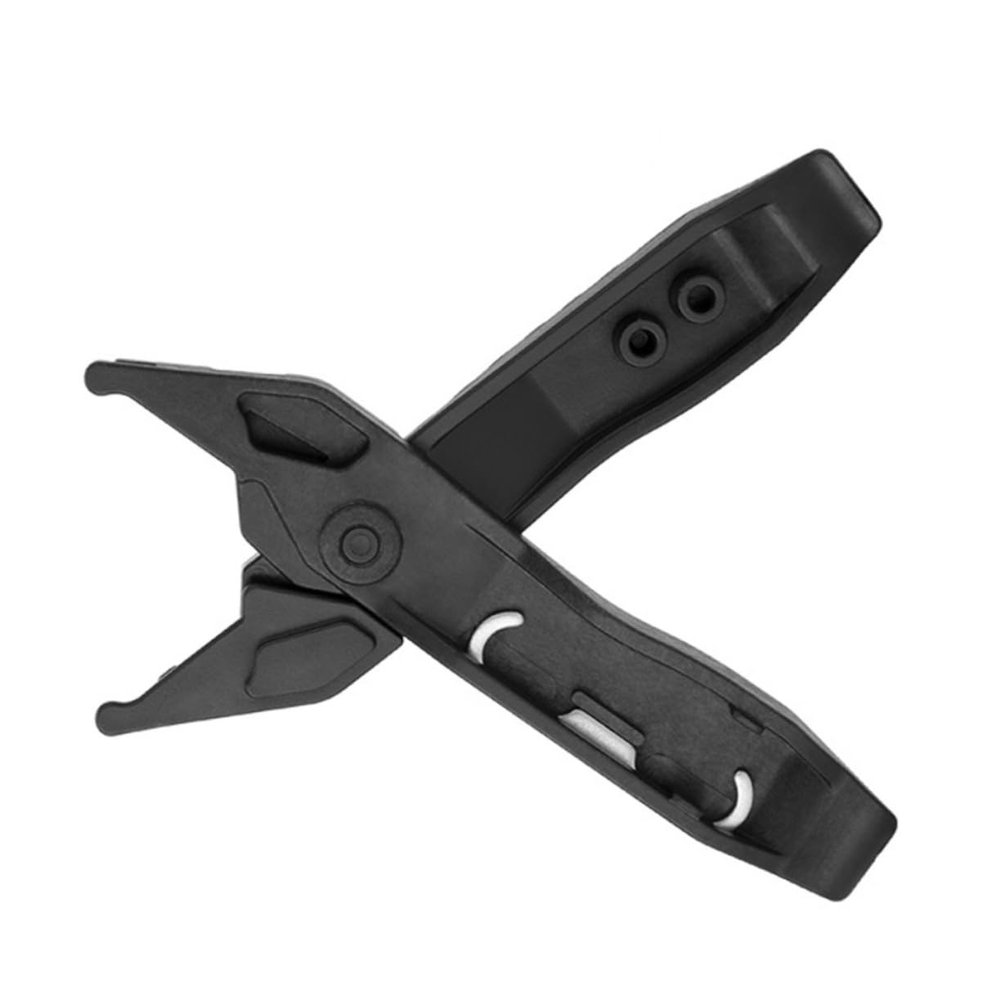 BESPORTBLE Link Chain Plier for Bike Repair Multi-Functional Detachable Tire Tool Lightweight Plastic Design for Road and Mountain Bicycles Black