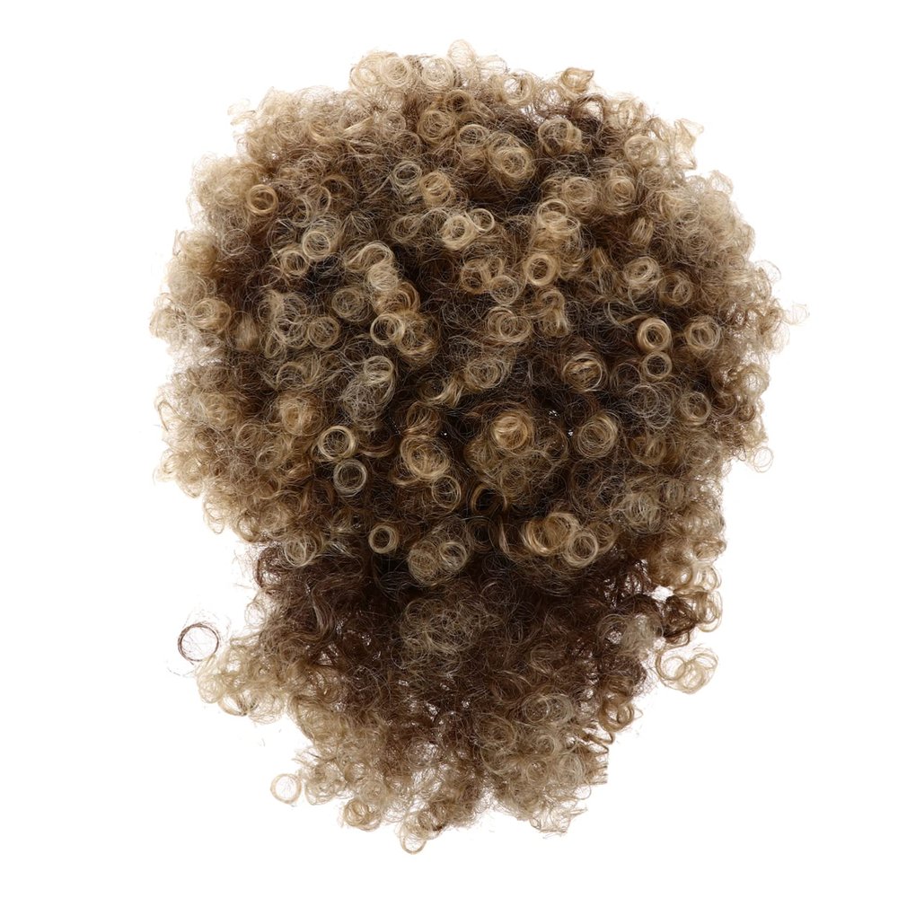 Angoily Women Afro Ponytail Drawstring Wig with Creative Costume Hairpiece for Parties Synthetic Wig for Cosplay Vibrant Curly Ponytail Extension Suitable for All Ages