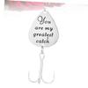 Milisten Guitar Pick Fish Hook 1PCS Random Style Treble Hook Fishing Lures Stainless Steel for Outdoor Fishing for Bass view 2