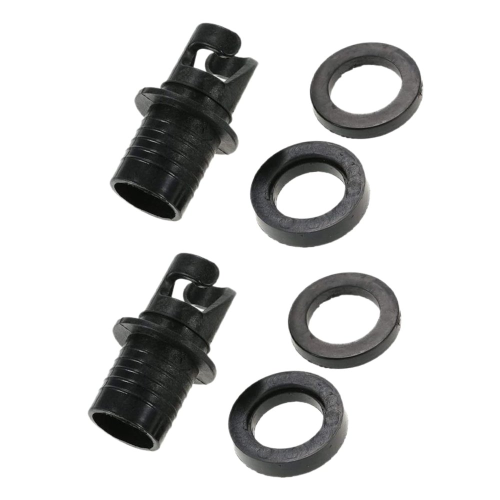 BESPORTBLE 2pcs Boat Air Valves Kayak Adapter Air Pump Hose Connector Strong Sealing for Accessories