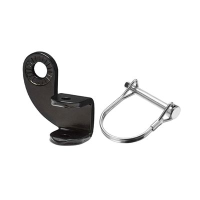 BESPORTBLE Trailer Hitch Coupler Attachment Angled Steel Hitch for Bike Easy to Release/Attach Rear Wheel Accessory for Bike Trailer
