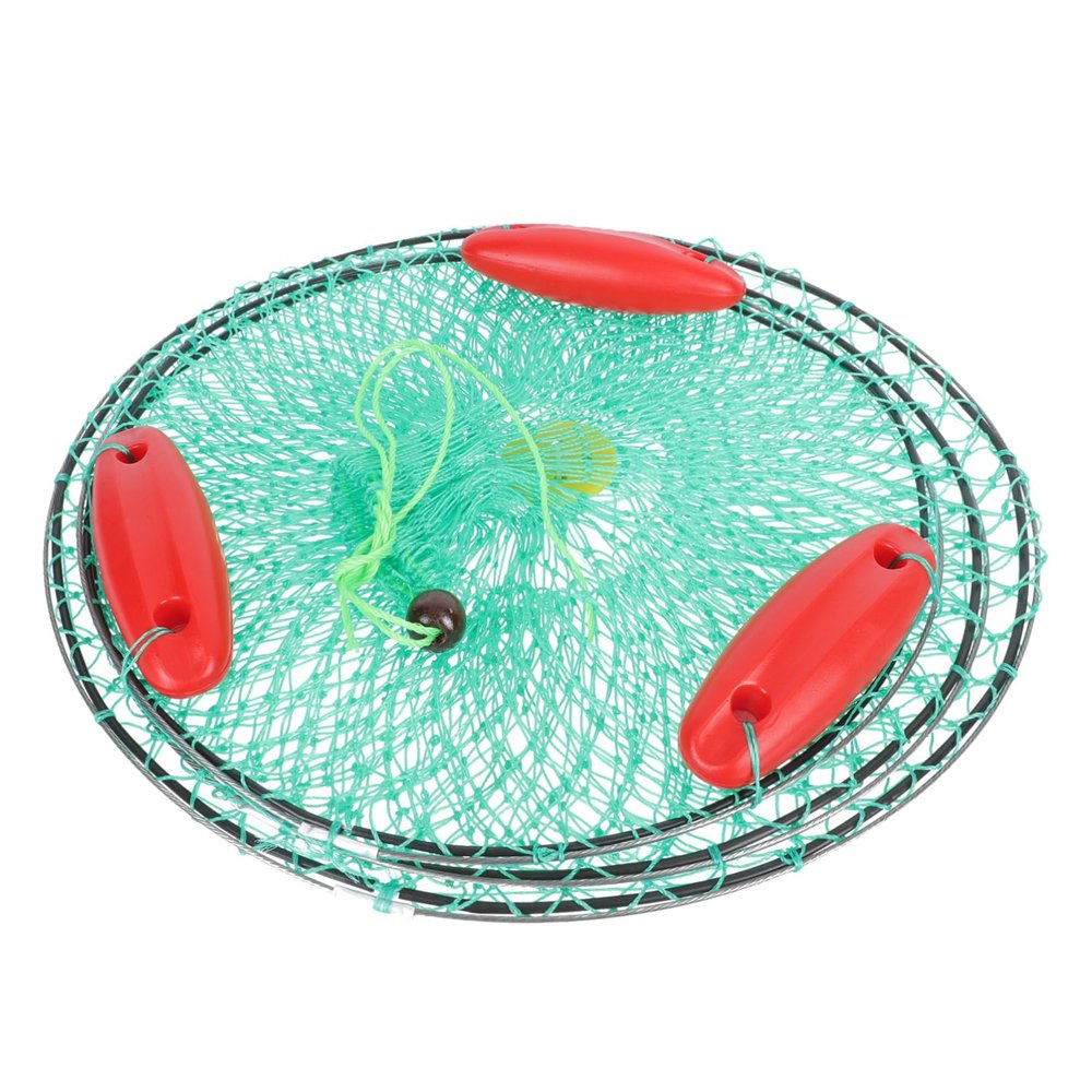 Milisten Durable Float Fishing Net with Practical Design for Easy Storage Assorted Color for Freshwater and Saltwater Fishing Activities Strong and Reliable Gear