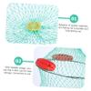 Milisten Durable Float Fishing Net with Practical Design for Easy Storage Assorted Color for Freshwater and Saltwater Fishing Activities Strong and Reliable Gear view 3