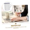 Zerodeko Vintage Enamel Measuring Cup Retro Household Water Mug with Ergonomic Handle for Coffee Tea Soup Camper Drinking Cup with Scratch Resistant Base view 4