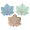 PACKOVE 3pcs Maple Leaf Resin Jewelry Storage Trays Unique Earring Holders for Organizing Accessories for Special Occasions Like Weddings and Birthdays view 1