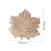 PACKOVE 3pcs Maple Leaf Resin Jewelry Storage Trays Unique Earring Holders for Organizing Accessories for Special Occasions Like Weddings and Birthdays view 2