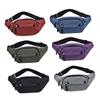 SUPVOX Men Stylish Oxford Cloth Waist Bag Durable Running Belt Fanny Pack for Outdoor Sports Design Capacity for Essentials for Travel and Workouts Red view 1