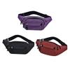 SUPVOX Men Stylish Oxford Cloth Waist Bag Durable Running Belt Fanny Pack for Outdoor Sports Design Capacity for Essentials for Travel and Workouts Red view 4