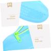 SUPVOX 1pair Silicone Shoes Cover Skid Rain Boots Protector for Outdoor Use s Blue Easy to Clean Reusable Footwear Shield Against Mud and Rain view 3