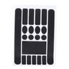 BESPORTBLE Carbon Fibre Chainstay Frame Protector Sticker Set for Bicycle Easy to Apply Vinyl Decal Black for Mountain and Road Bikes