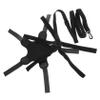 BESPORTBLE Soccer Juggle Bag for Boys and Girls Football Training Equipment Circling Belt for Enhanced Passing Receiving and Control Skills Black view 1