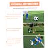 BESPORTBLE Soccer Juggle Bag for Boys and Girls Football Training Equipment Circling Belt for Enhanced Passing Receiving and Control Skills Black view 4