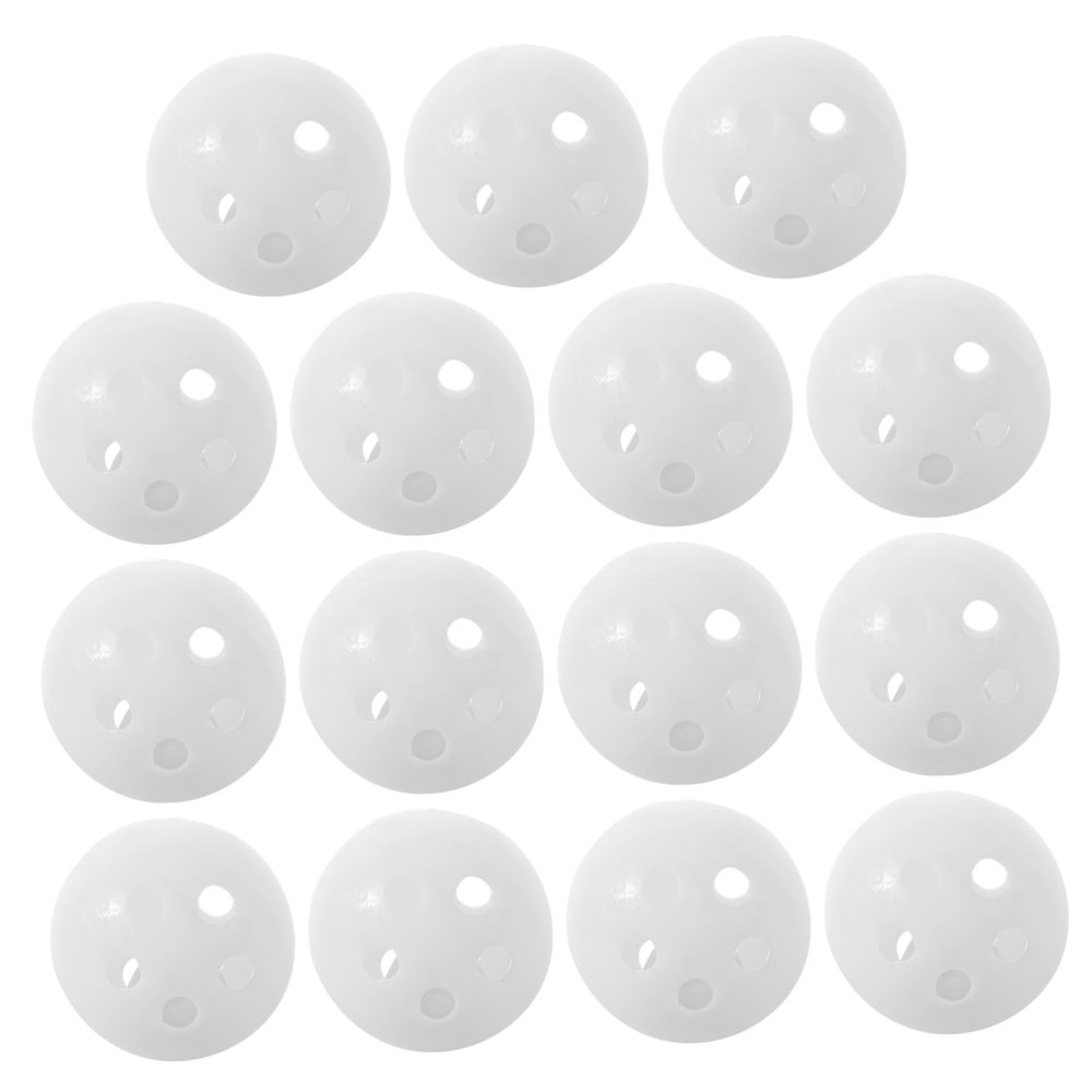 BESPORTBLE 20pcs Hollow Golf Training for Practice Lightweight for Simulated Flight for Daily Use and Skill Improvement