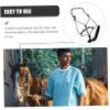 LIOOBO Halter for Horse Lightweight and Horse Head Collar Easy to Use Portable Accessory for Miniature for Training and Riding view 3