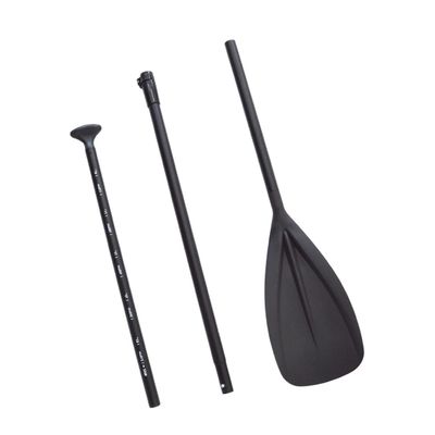 LIOOBO 3pieces Aluminum Alloy Adjustable Sup Paddle for Stand-up Boards Lightweight Portable Kayak Paddle Detachable Design and Buoyancy for Easy Storage and Transport