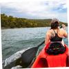 LIOOBO 3pieces Aluminum Alloy Adjustable Sup Paddle for Stand-up Boards Lightweight Portable Kayak Paddle Detachable Design and Buoyancy for Easy Storage and Transport view 2