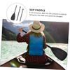 LIOOBO 3pieces Aluminum Alloy Adjustable Sup Paddle for Stand-up Boards Lightweight Portable Kayak Paddle Detachable Design and Buoyancy for Easy Storage and Transport view 3