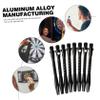 LIOOBO 12pcs Professional Aluminium Alloy Dart Shafts Knurled Grip for Enhanced Control Accessories for Dart Games view 4