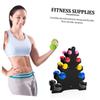 BESPORTBLE Replacement Dumbbell Rack Dumbbell Accessory Plastic Storage Racks Easy to Move view 4