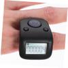 LIOOBO Silent Finger Counter Digital Finger Clicker Silicone Digital Tally Tracker Lap Rechargeable Electronic Ring Counter view 3