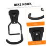 LIOOBO 2pcs Bike Rack Hook Wall Mount Bike Hanger Metal Storage Hanger for Garage Home Indoor Shed Accessory view 2