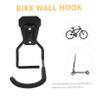 LIOOBO 2pcs Bike Rack Hook Wall Mount Bike Hanger Metal Storage Hanger for Garage Home Indoor Shed Accessory view 4